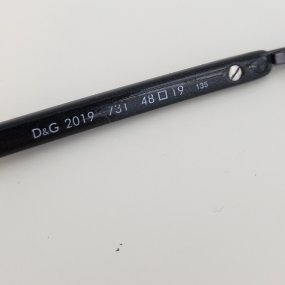 DOLCE & GABBANA D&G2019 Eyeglass Frames RX - Picture 7 of 8